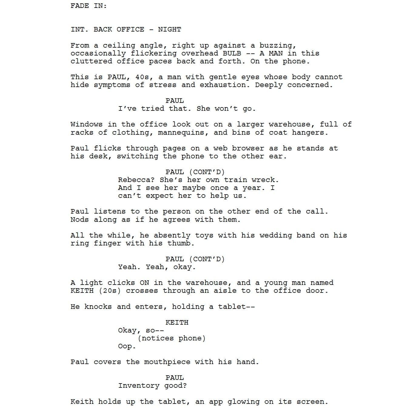 Page One: “Lights Out” (2016)