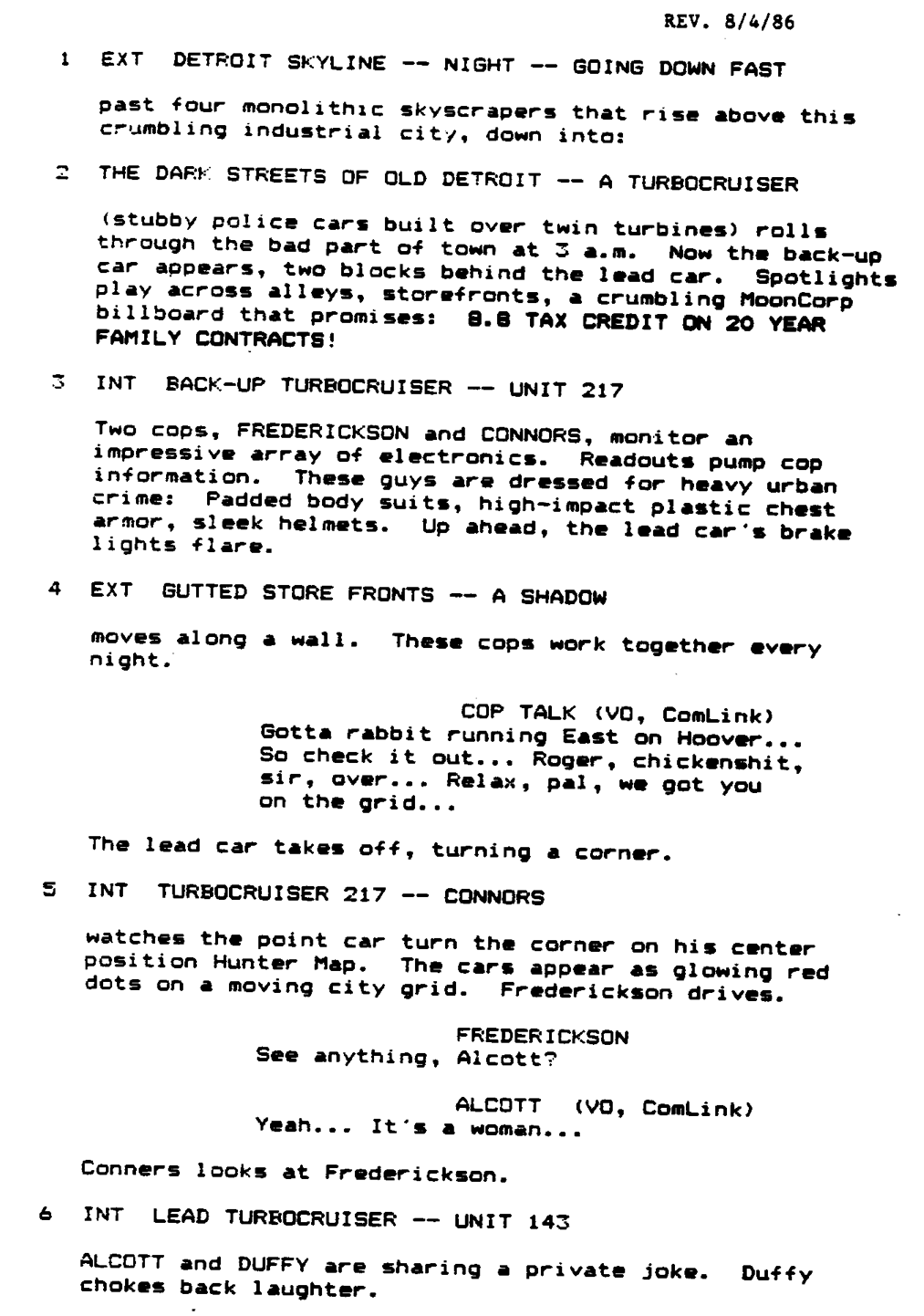 Page One: ‘RoboCop’ (1987)