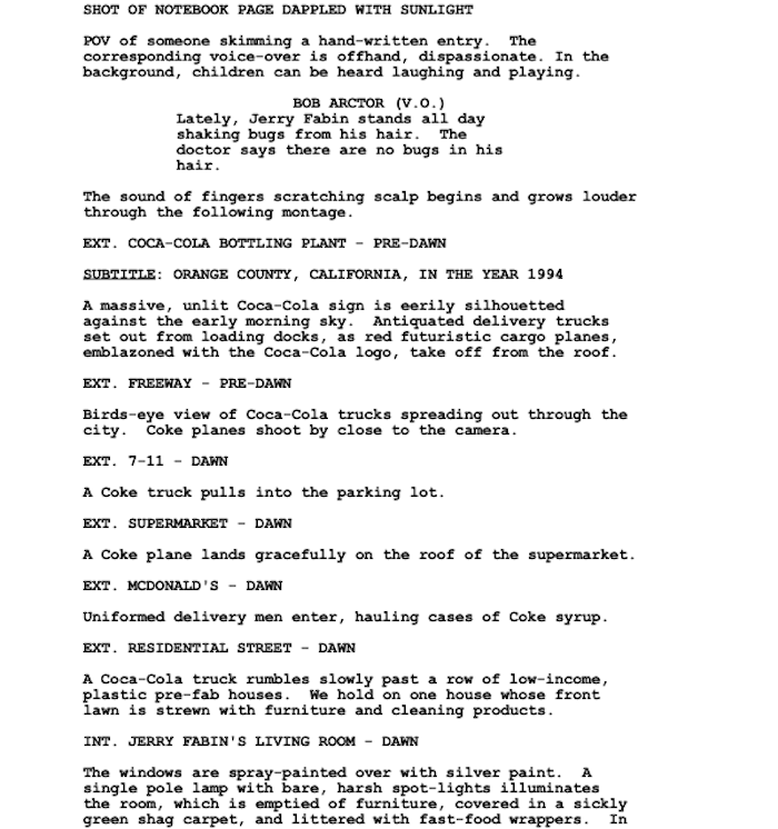 Page One: “A Scanner Darkly” (2006)