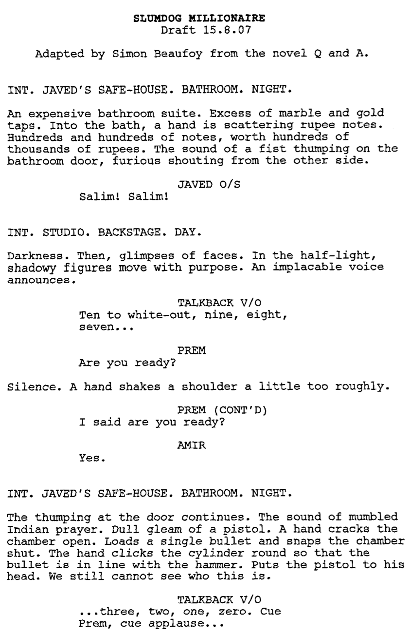 Page One: “Slumdog Millionaire” (2008)