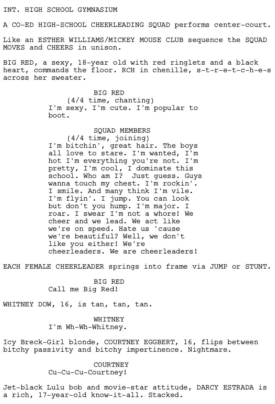 Page One: ‘Bring It On’ (2000)