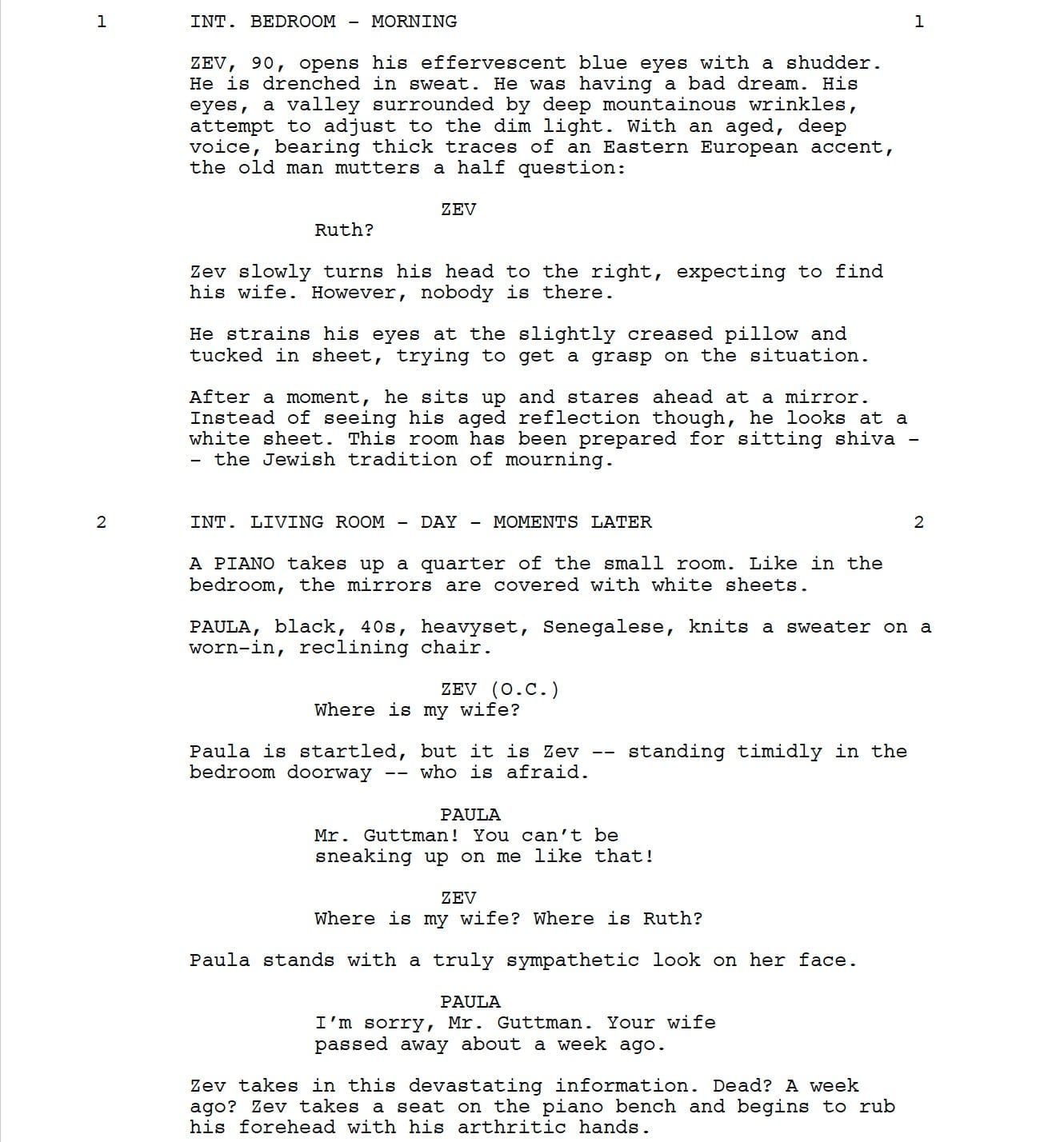 Page One: “Remember” (2015)
