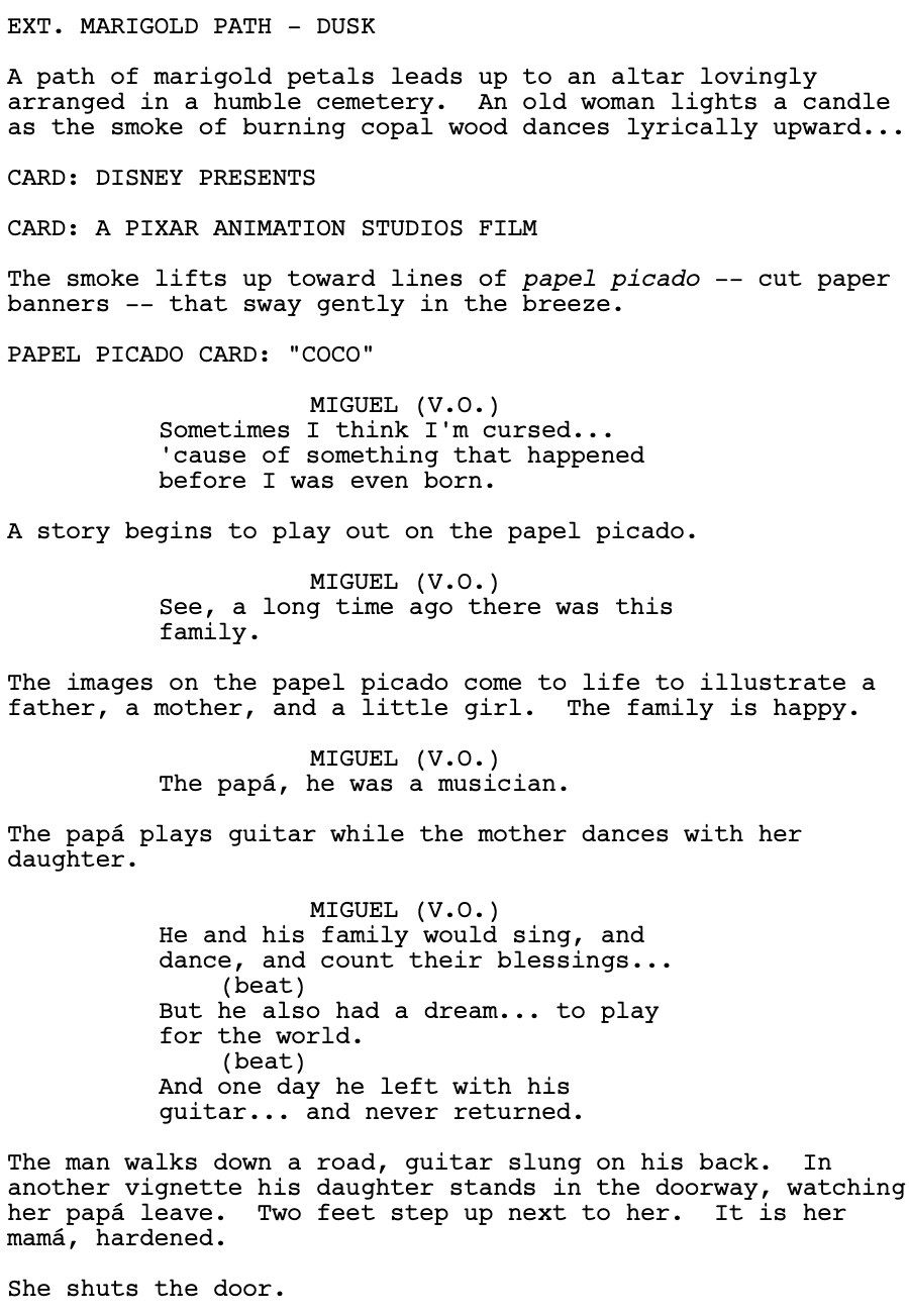 Page One: “Coco” (2017)