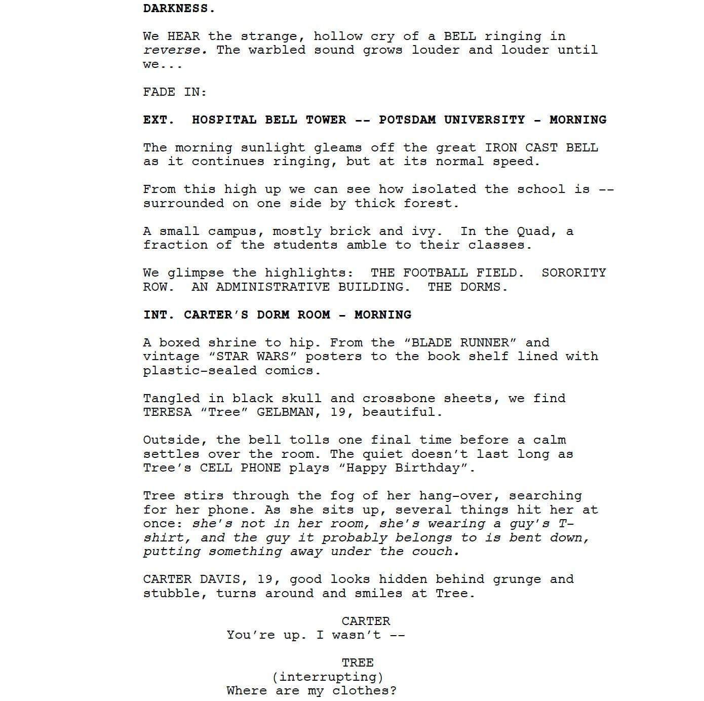 Page One: “Happy Death Day” (2017)