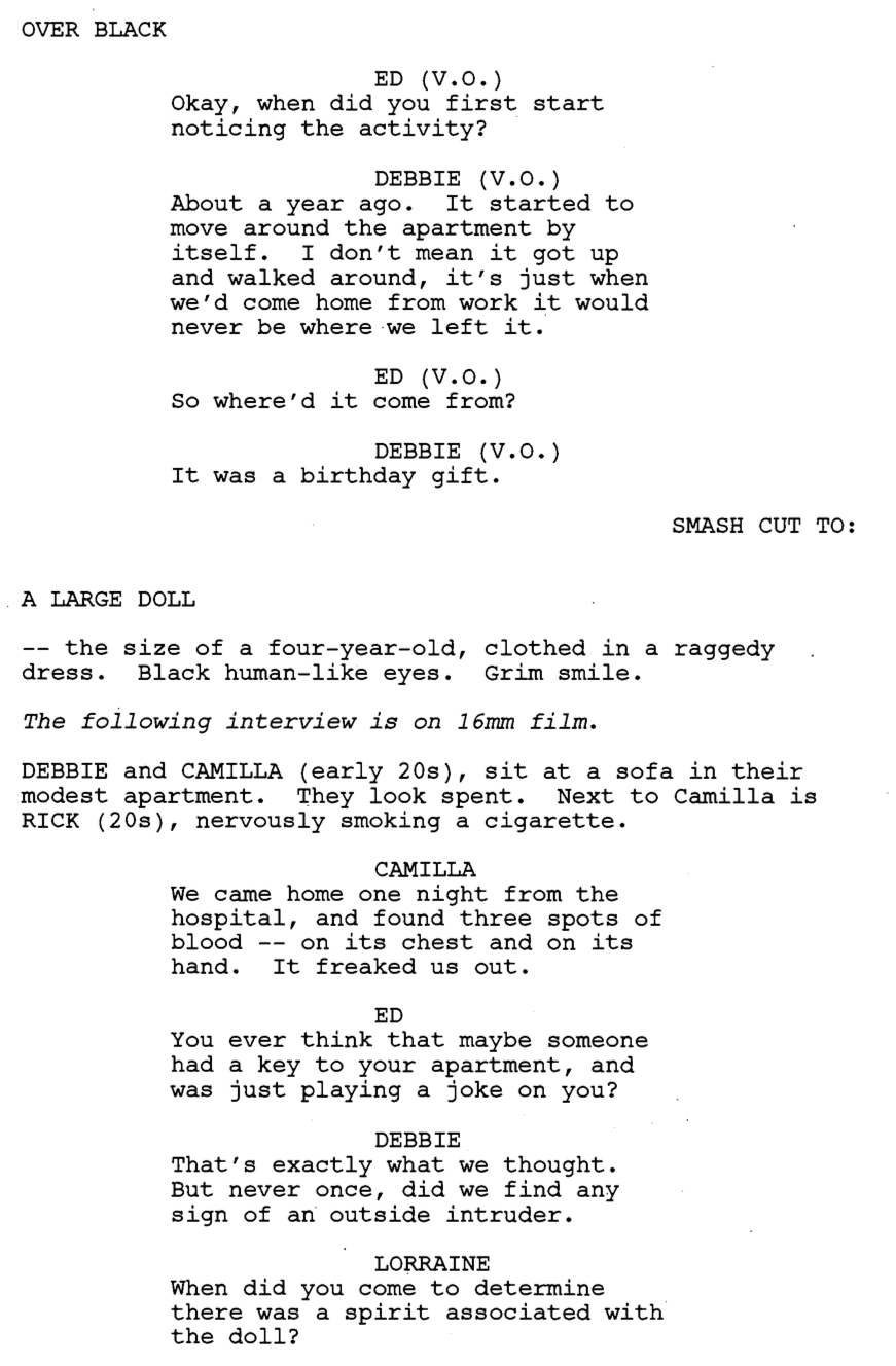 Page One: ‘The Conjuring’ (2013)