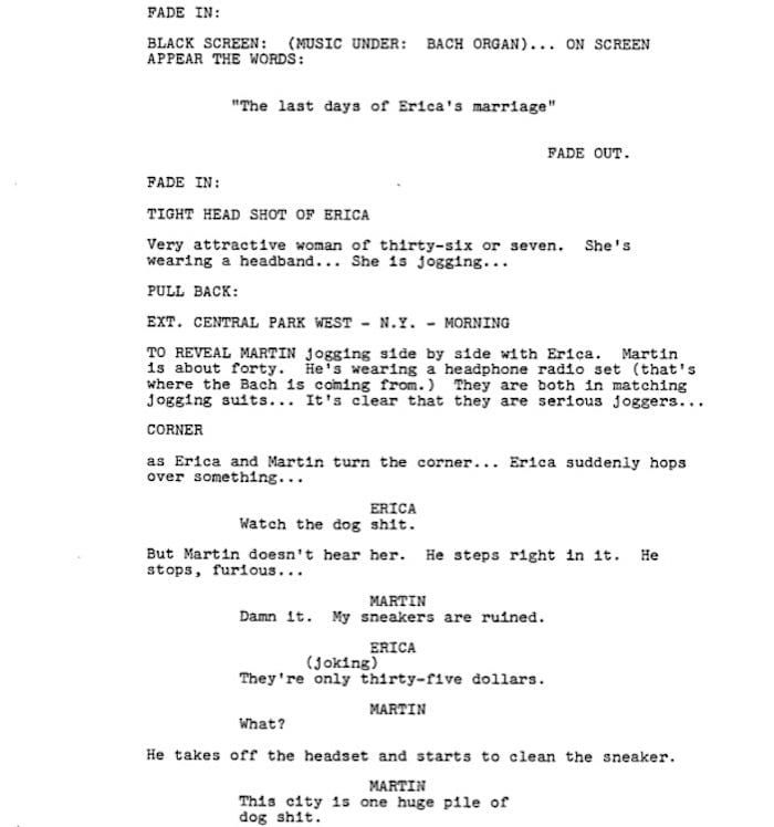 Page One: “An Unmarried Woman” (1978)