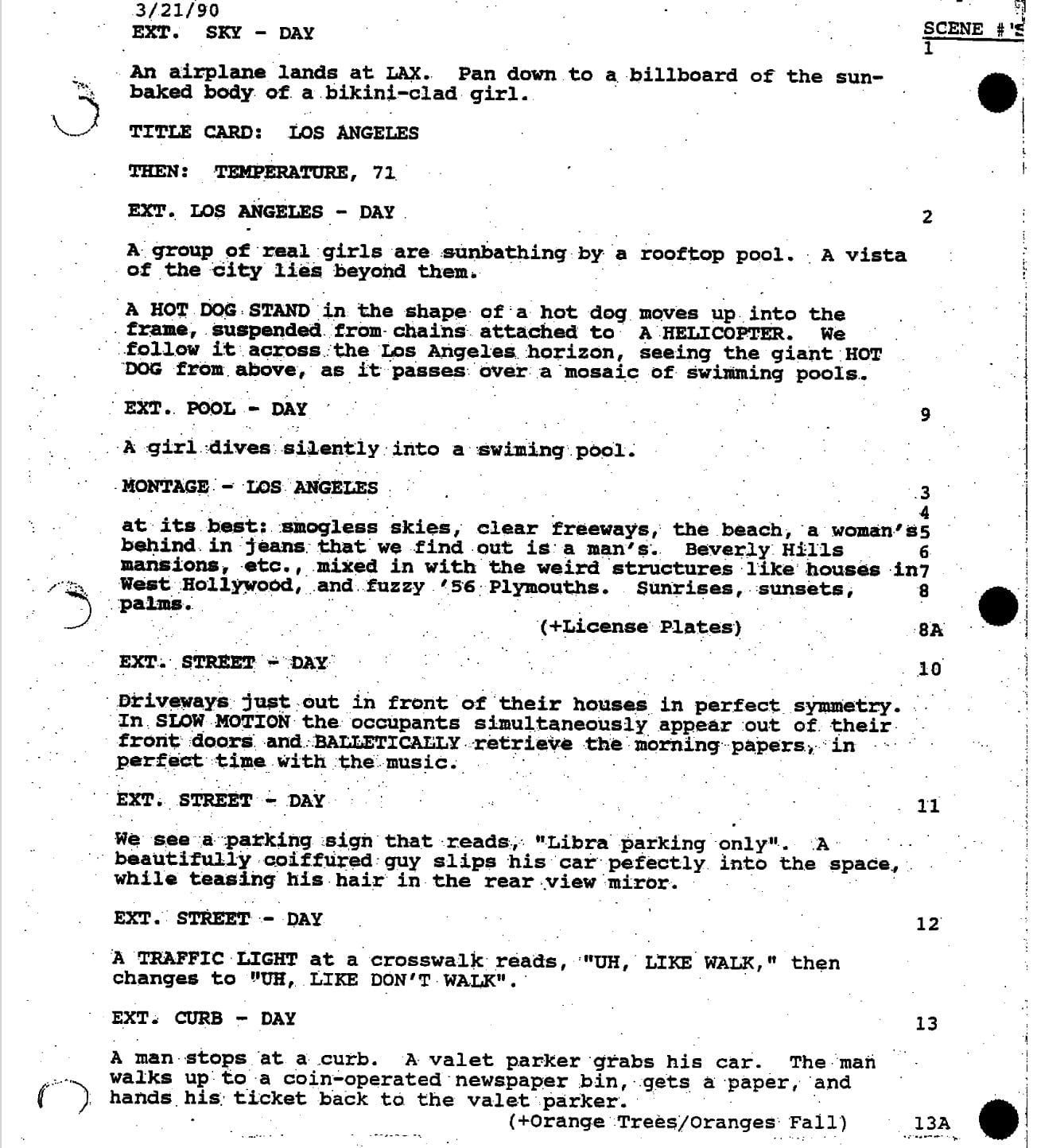 Page One: “L.A. Story” (1991)