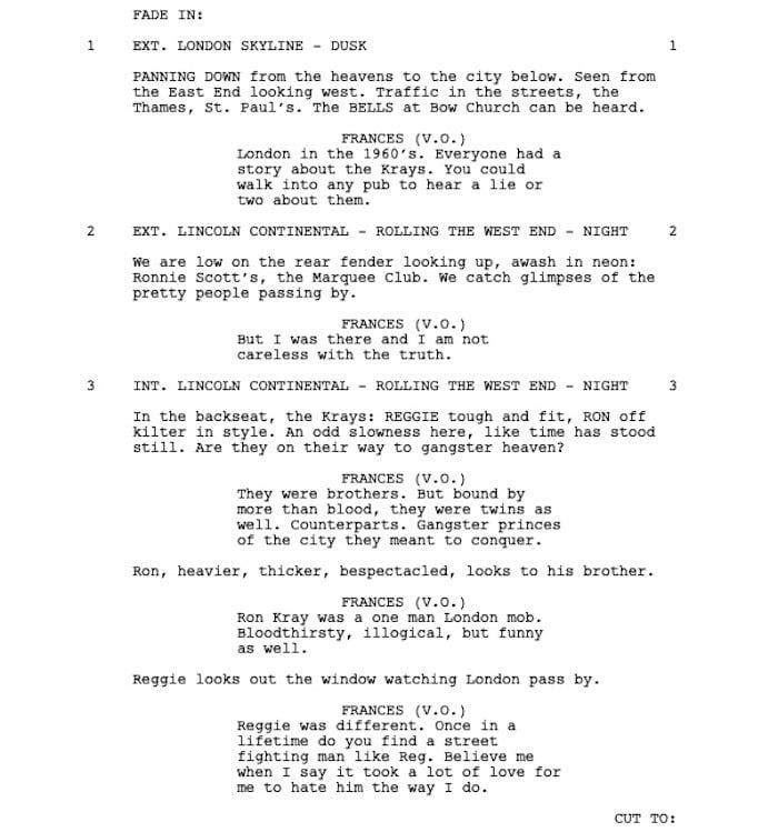 Page One: “Legend” (2015)