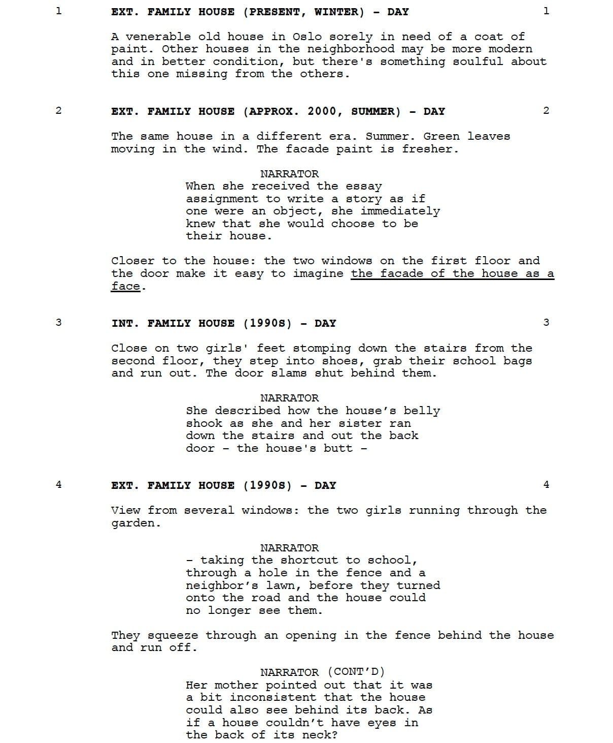 Page One: “Sentimental Value” (2025)