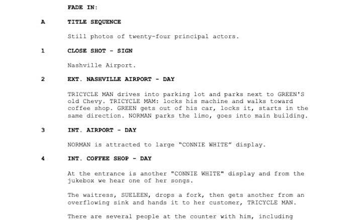 Page One: “Nashville” (1975)