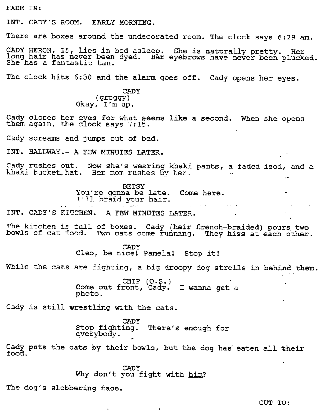 Page One: ‘Mean Girls’ (2004)