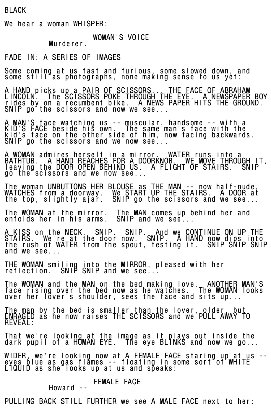 Page One: “Minority Report” (2002)