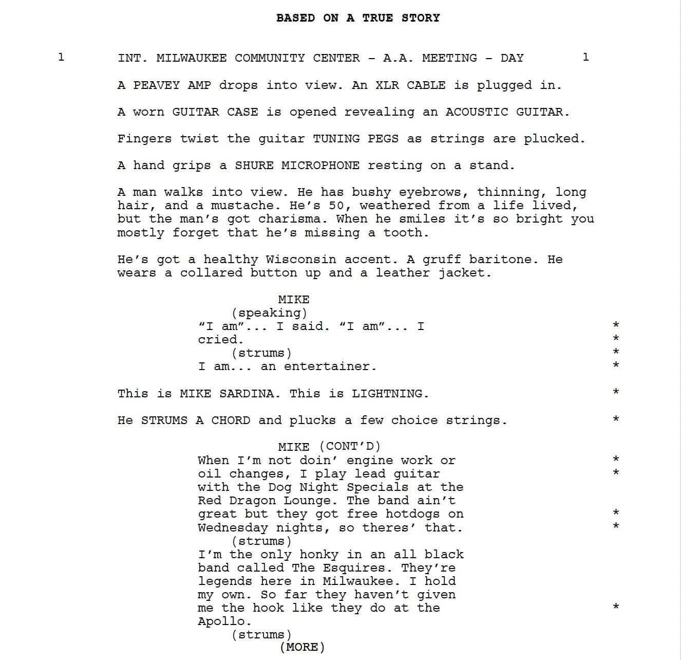 Page One: “Song Sung Blue” (2025)