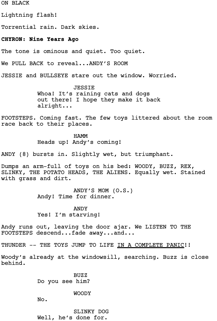 Page One: “Toy Story 4” (2019)