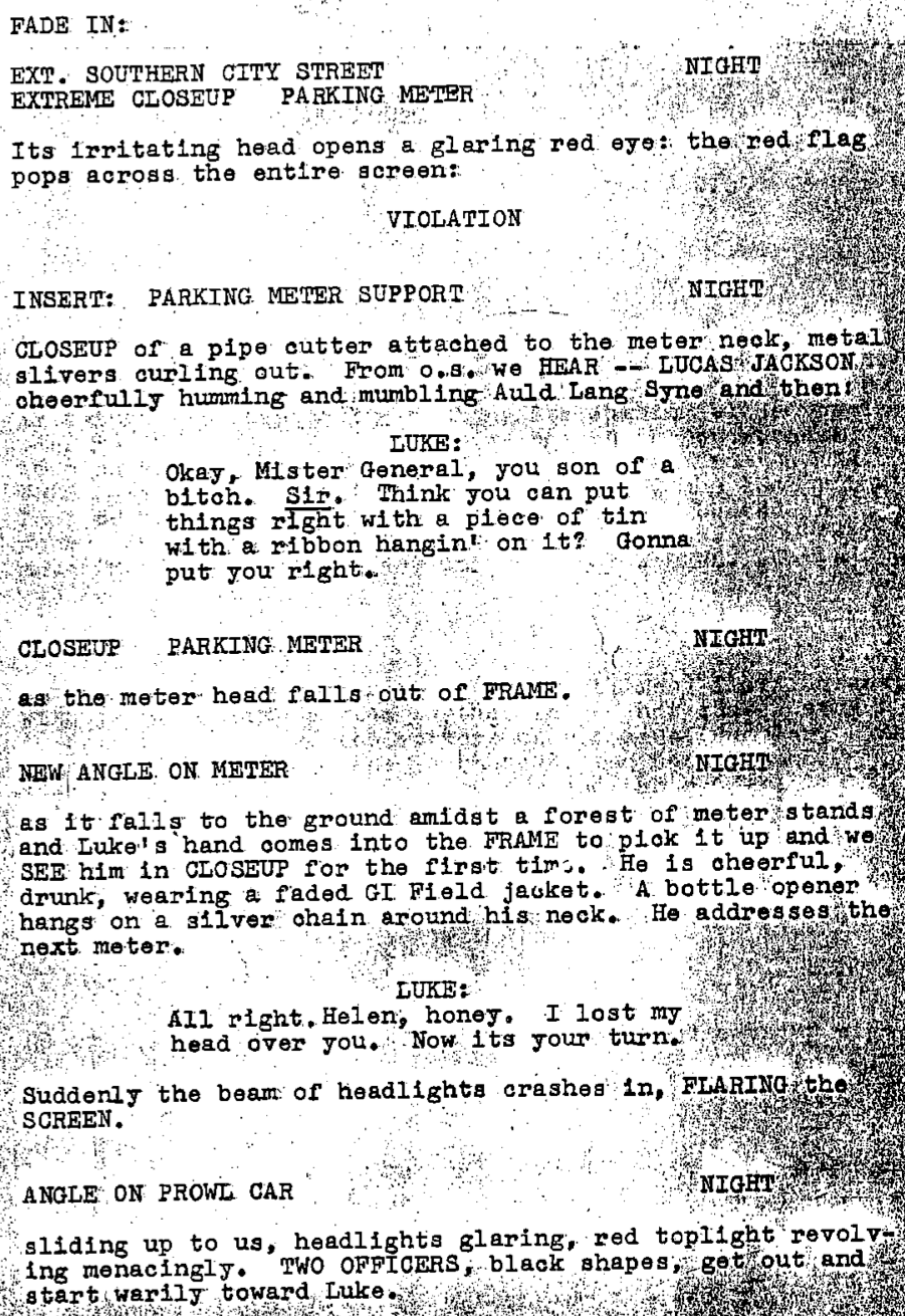 Page One: “Cool Hand Luke” (1967)
