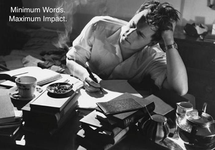Minimum Words, Maximum Impact