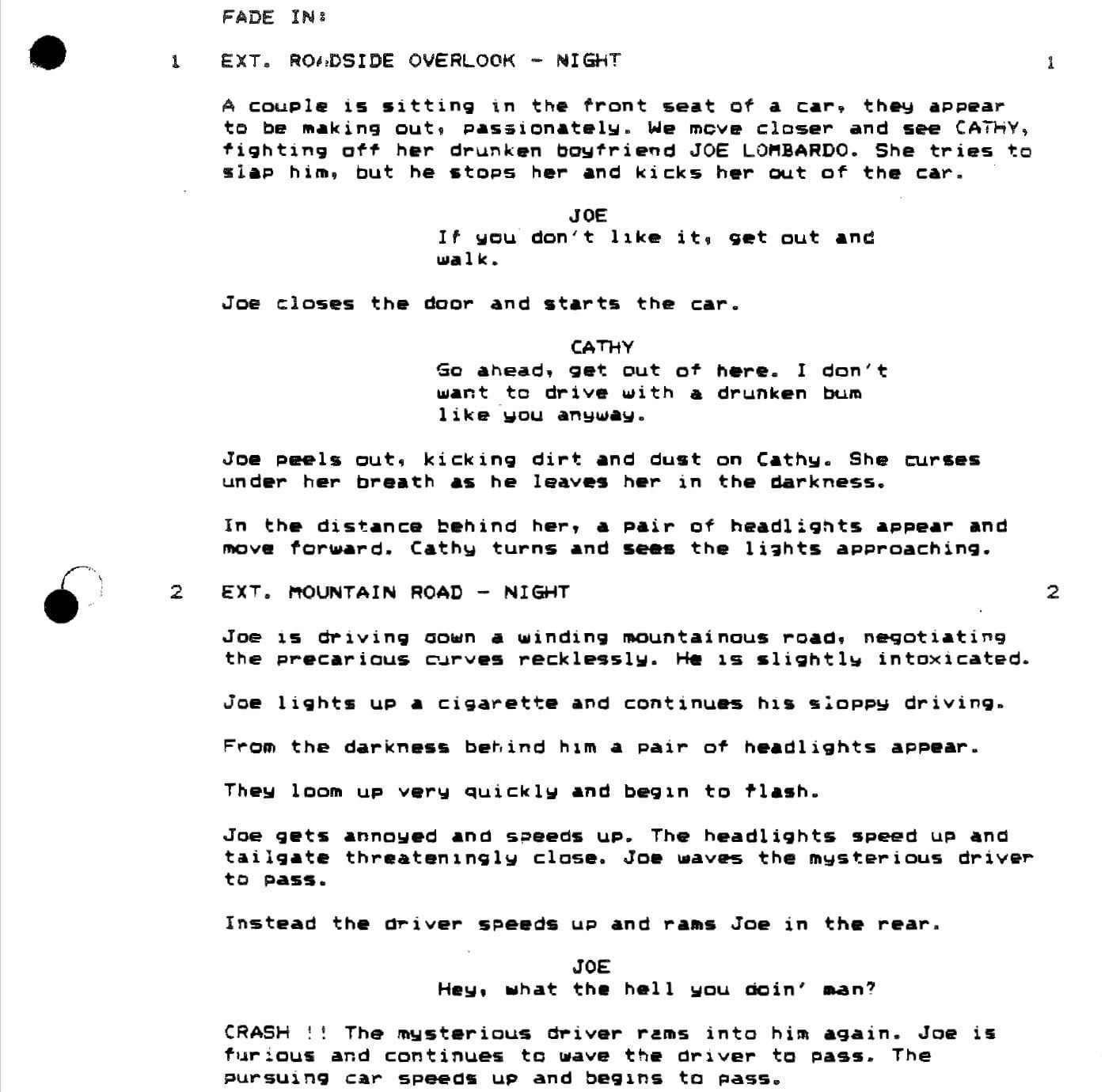 Page One: “Killer Klowns from Outer Space” (1988)