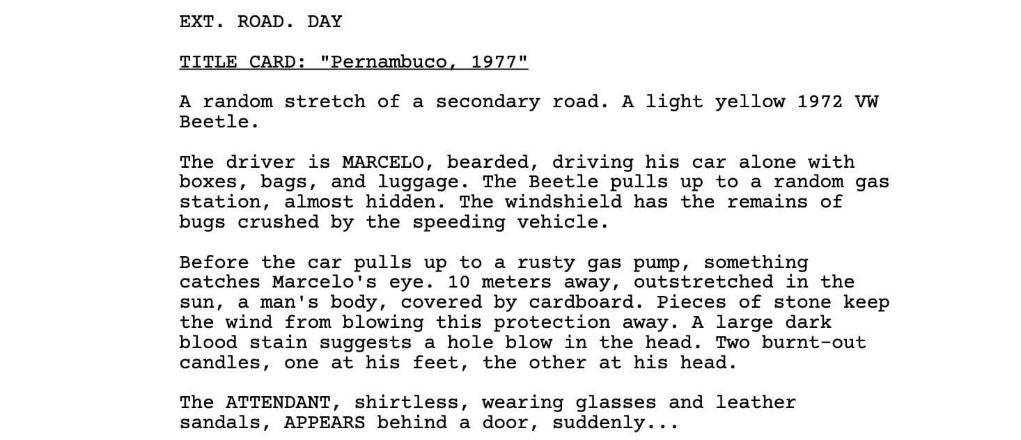 Page One: “The Secret Agent” (2025)