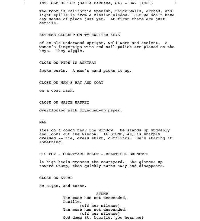 Page One: “Cobb” (1994)
