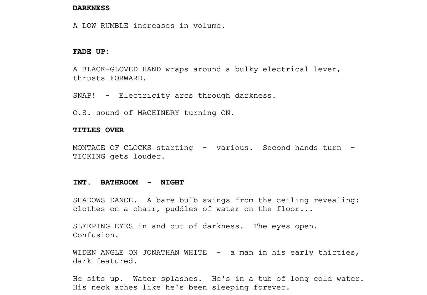 Page One: “Dark City” (1998)