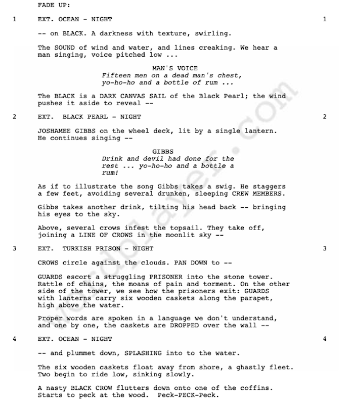 Page One: “Pirates of the Caribbean: Dead Man’s Chest” (2006)