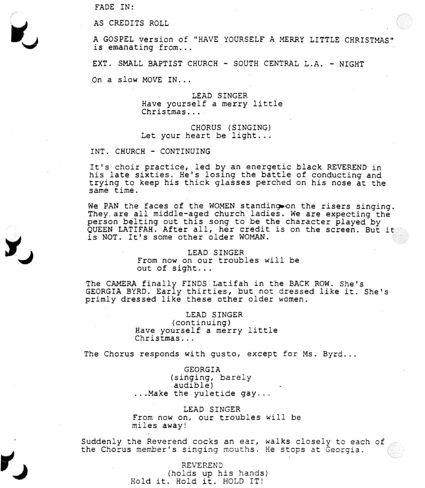 Page One: “Last Holiday” (2006)