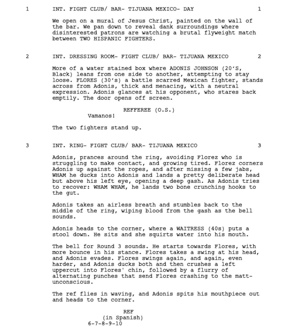 Page One: “Creed” (2015)
