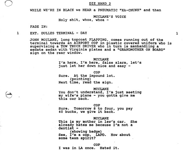 Page One: “Die Hard 2” (1990)