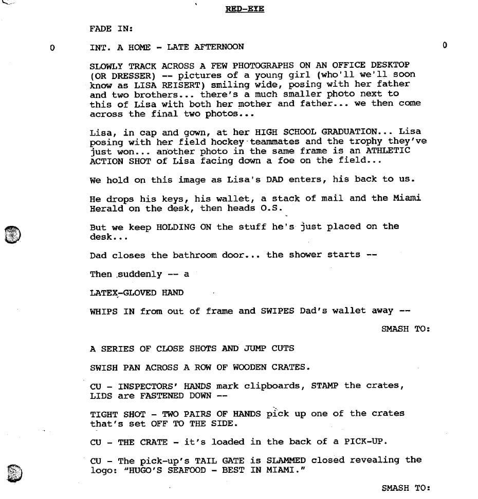 Page One: “Red Eye” (2005)
