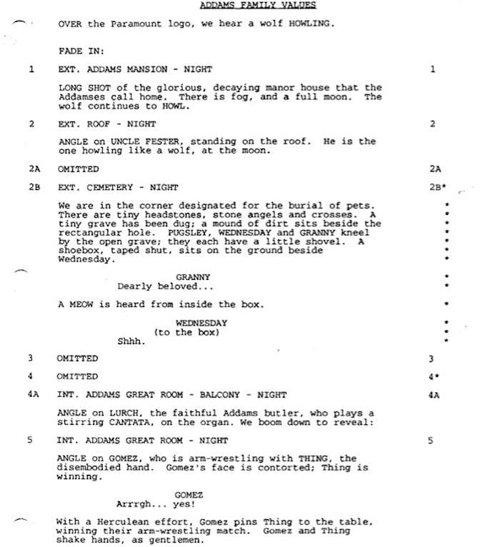 Page One: “Addams Family Values” (1993)