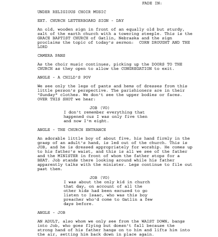 Page One: “Children of the Corn” (1984)