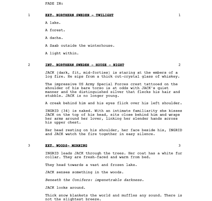 Page One: “The American” (2010)
