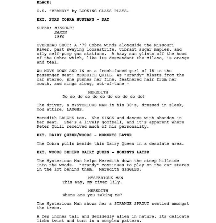 Page One: “Guardians of the Galaxy Vol. 2” (2017)