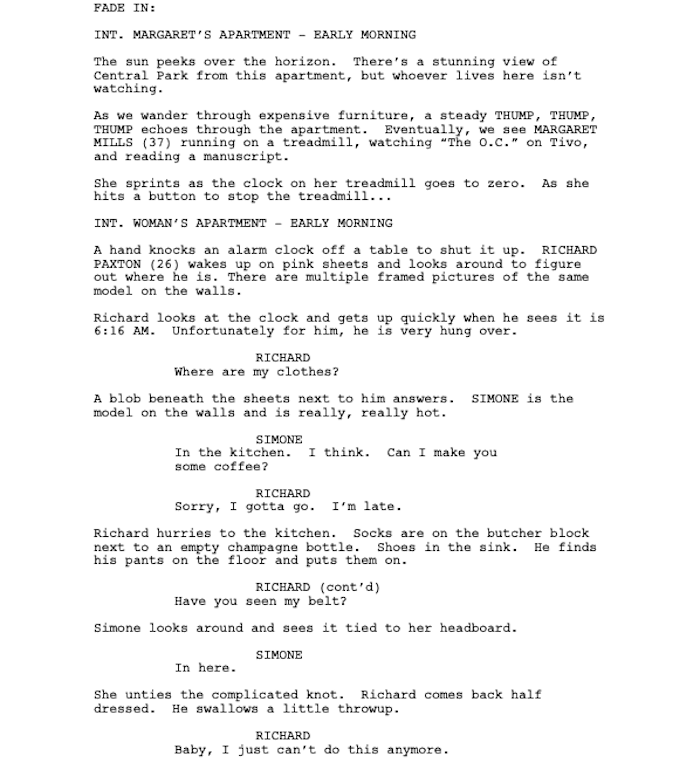 Page One: “The Proposal” (2009)