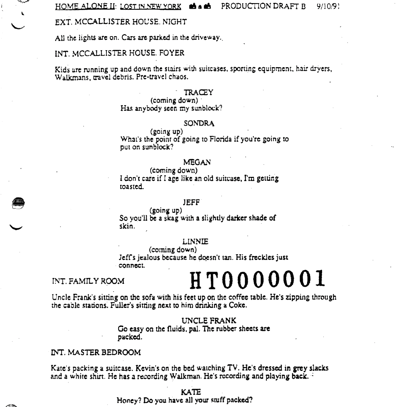 Page One: “Home Alone 2: Lost in New York” (1992)