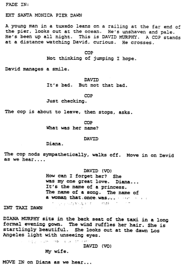 Page One: “Indecent Proposal” (1993)