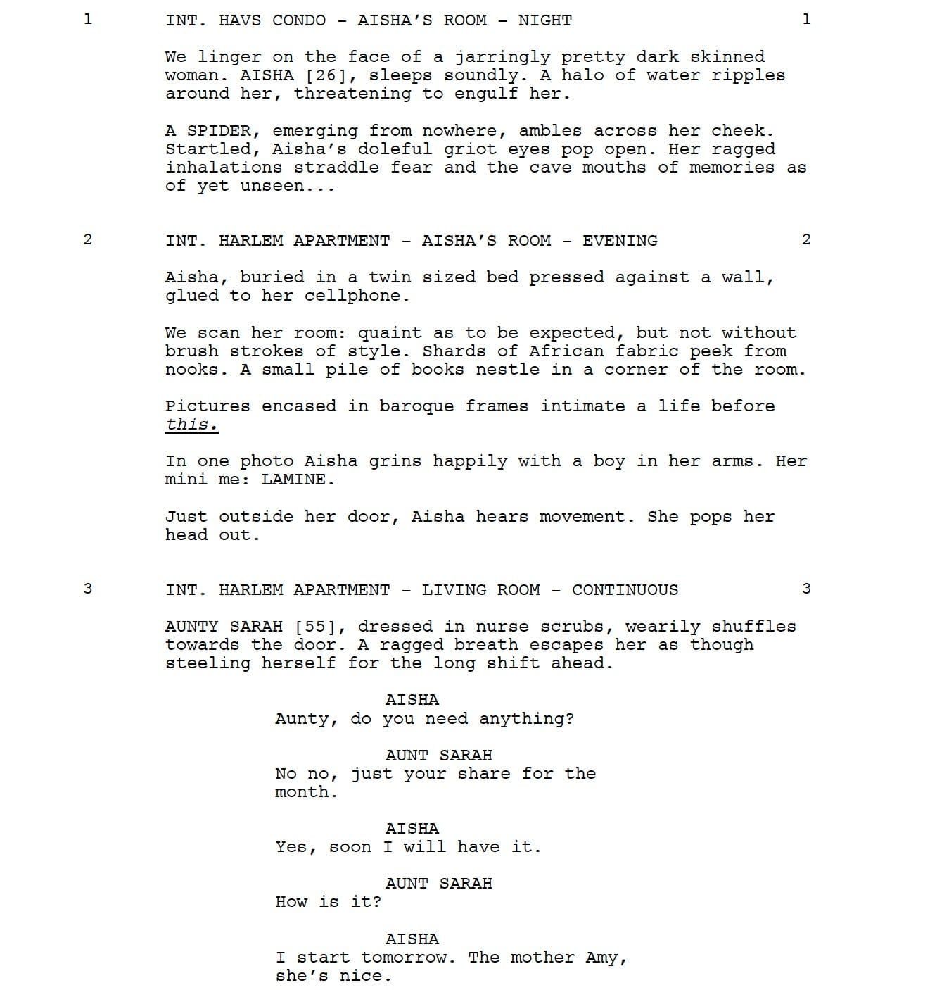 Page One: “Nanny” (2022)