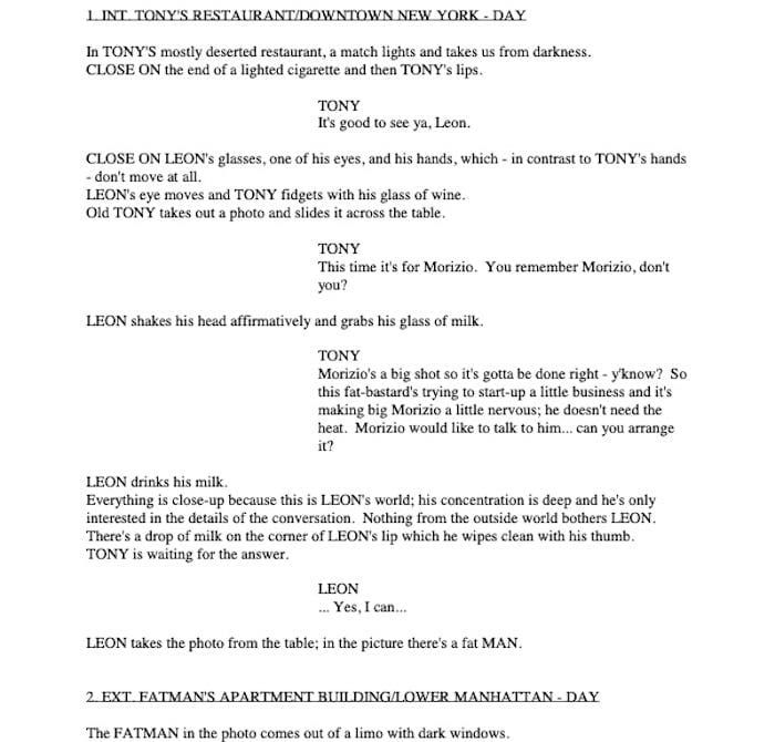 Page One: “Leon the Professional” (1994)