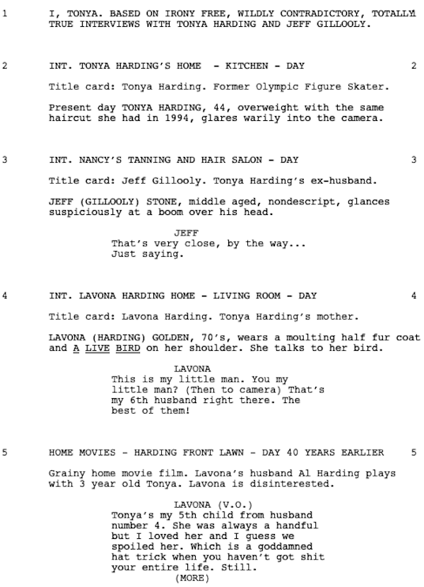 Page One: “I, Tonya” (2017)
