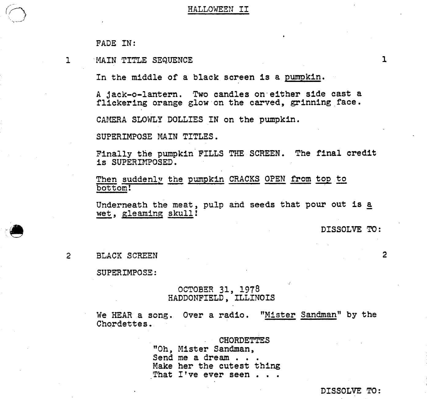Page One: “Halloween II” (1981)