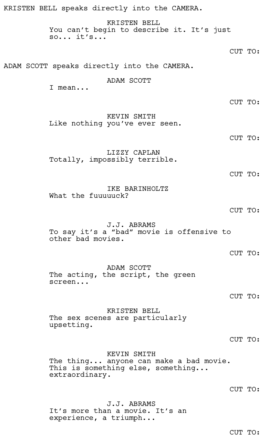 Page One: ‘The Disaster Artist’ (2017)