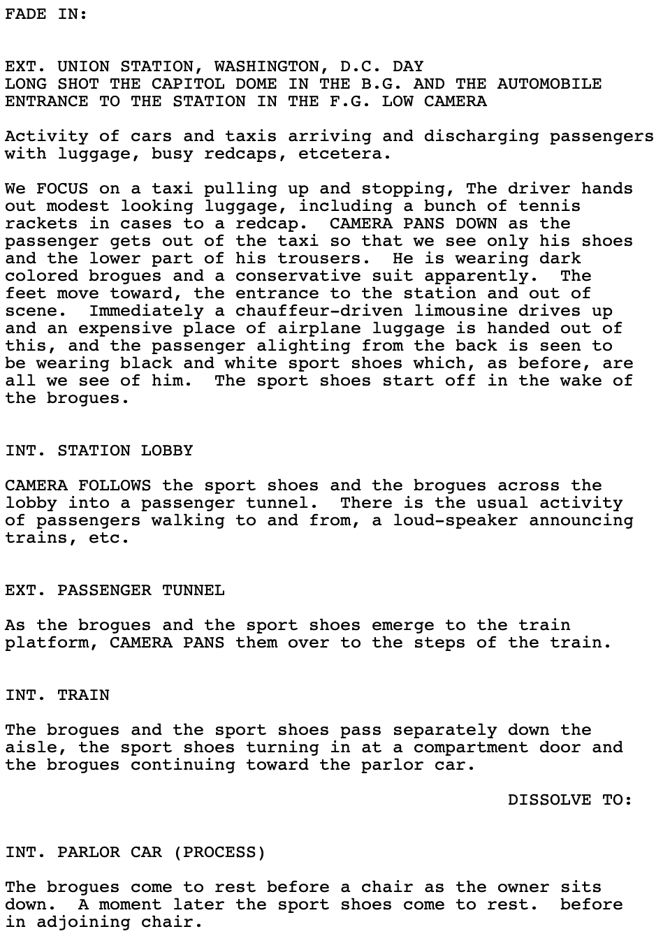 Page One: “Strangers on a Train” (1951)