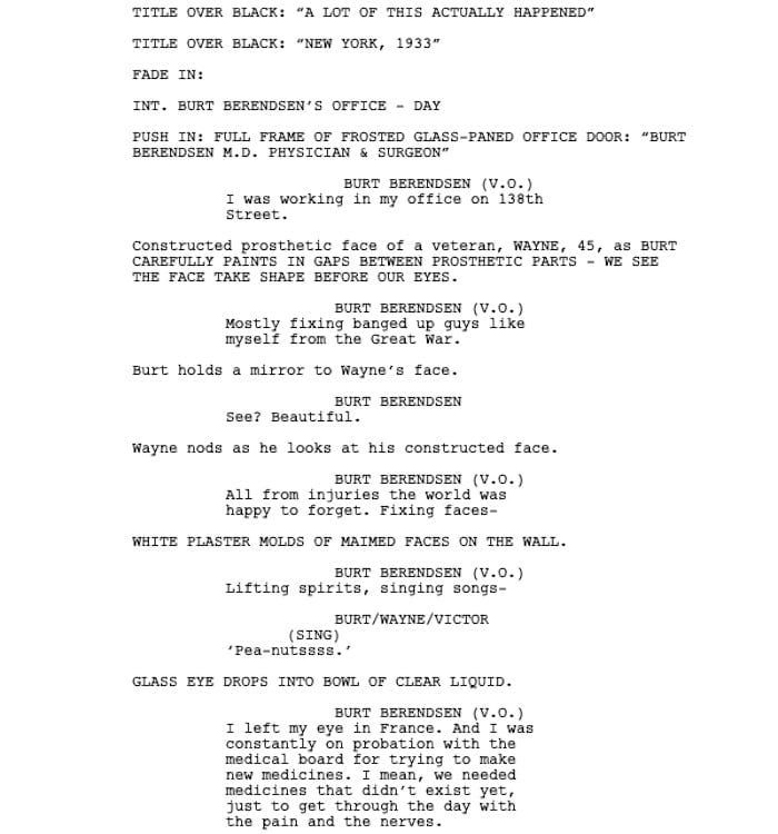 Page One: “Amsterdam” (2022)