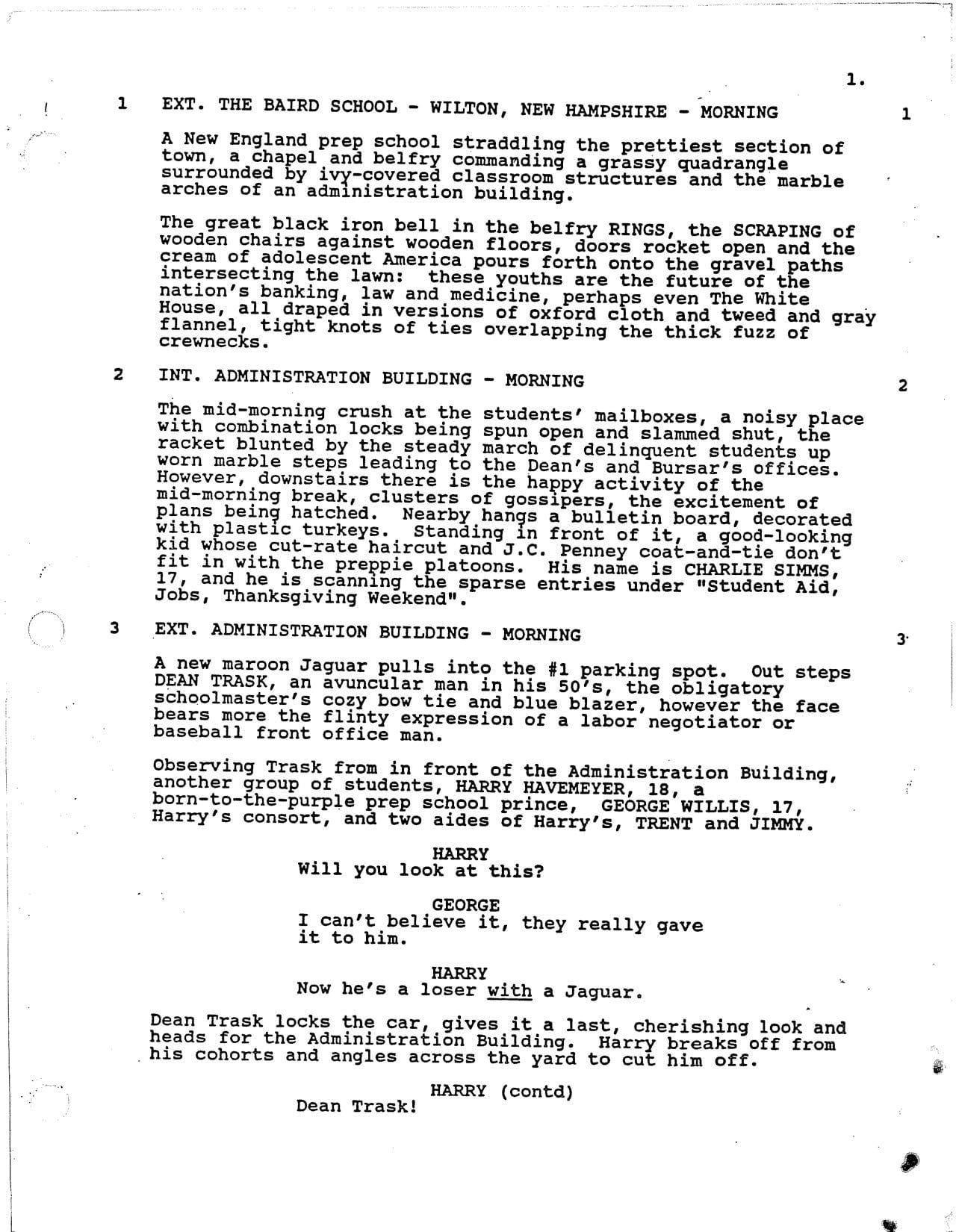 Page One: “Scent of a Woman” (1992)