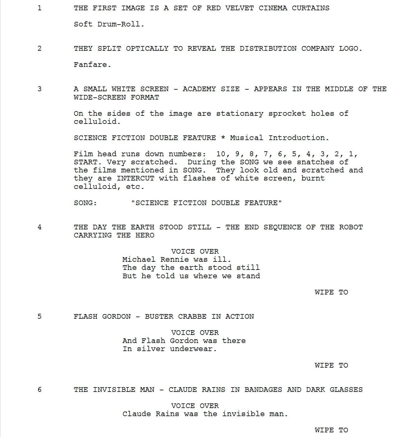 Page One: “The Rocky Horror Picture Show” (1975)