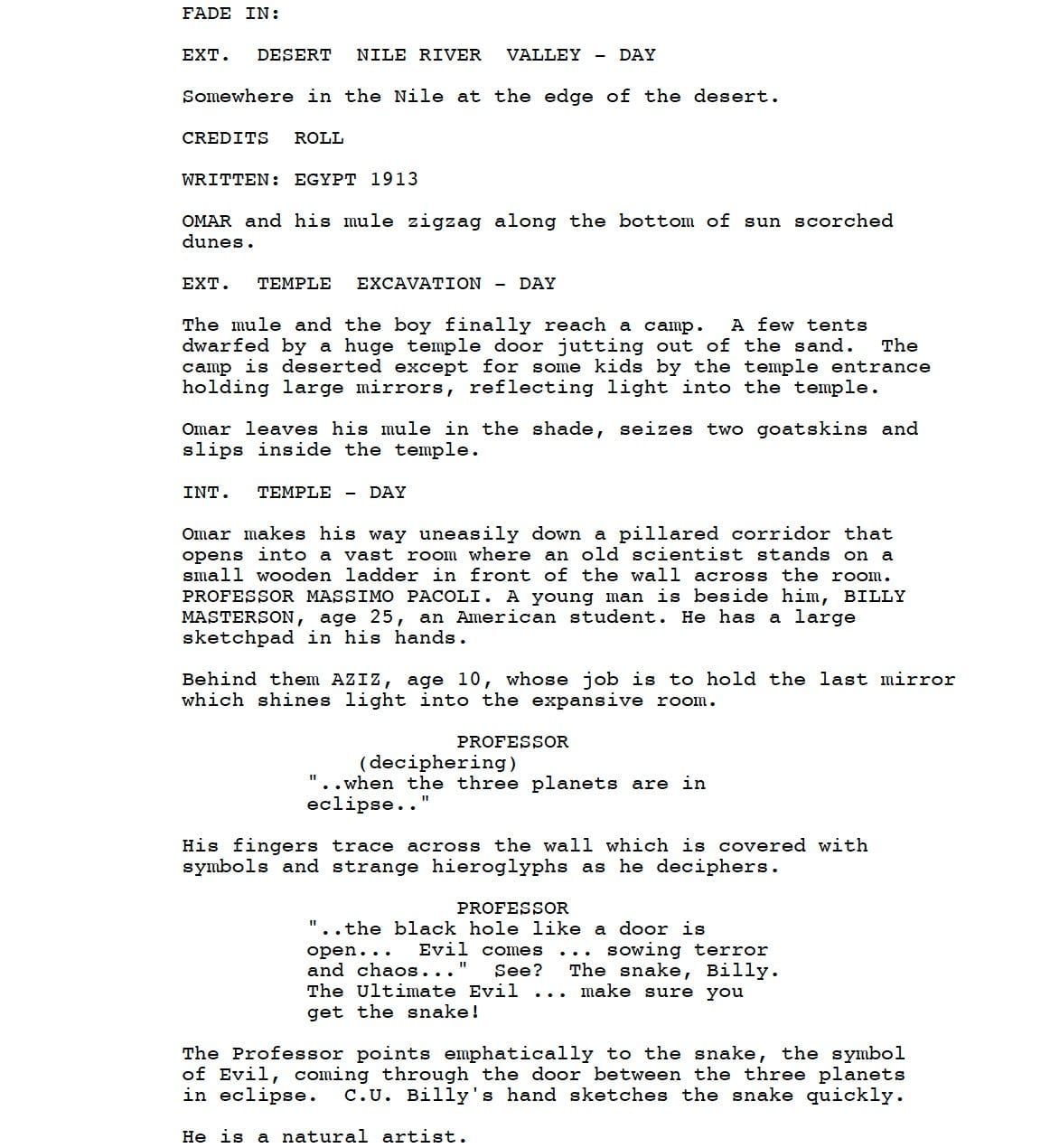 Page One: “The Fifth Element” (1997)