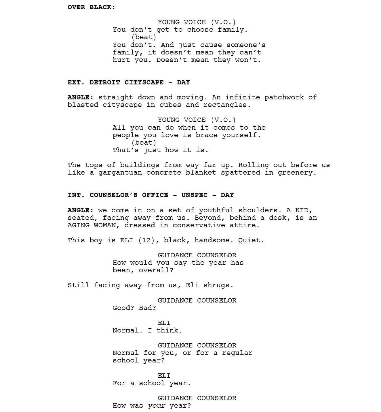 Page One: “Kin” (2018)