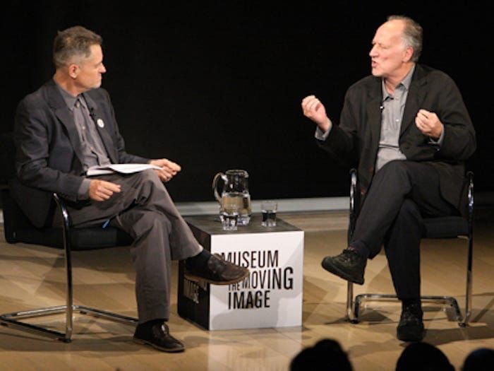 Interview (Video): Jonathan Demme and Werner Herzog
