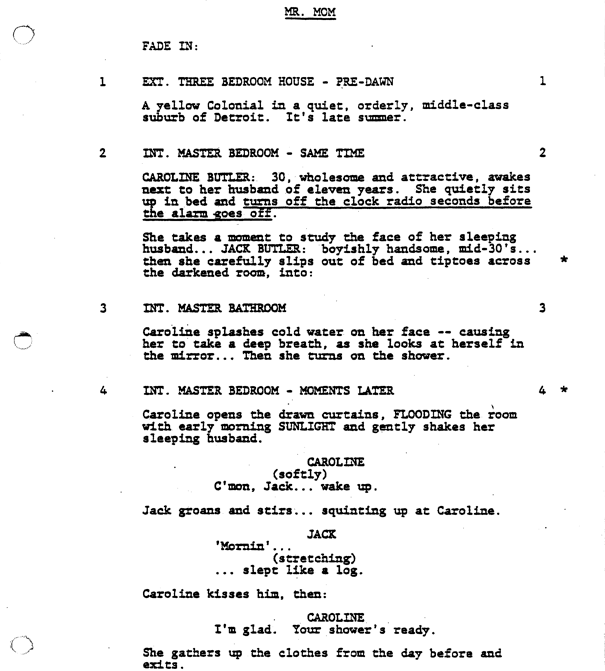 Page One: “Mr. Mom” (1983)