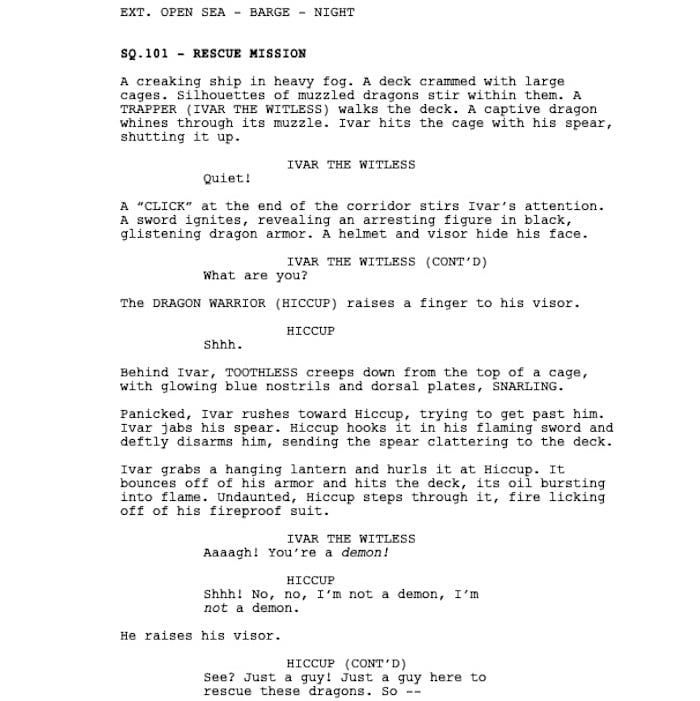 Page One: “How to Train Your Dragon” (2010)